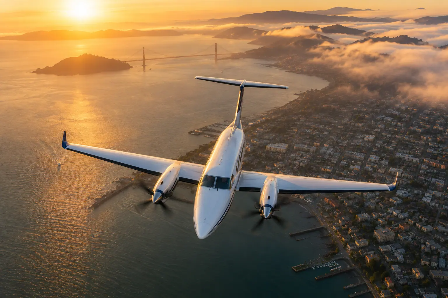 Private jet Los Angeles to San Francisco